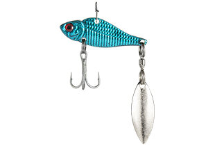 WIZARD | ET |  ASP SPINNER | 18 gram - 5.5cm | Blue Shiner