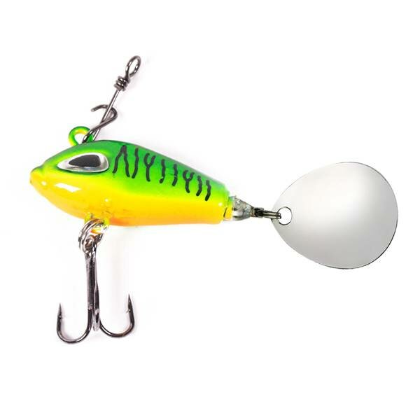 DLT Spinfish | Spinner | 10g | Fire Tiger Green