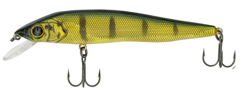 QUANTUM | QCRANCK | SLIM MINNOW SR | 9.5 cm - 11.5 gram | Floating | Hot Perch