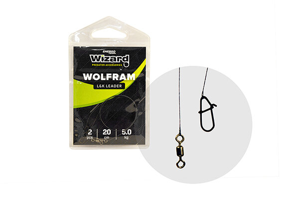 L&amp;K | WOLFRAM LEADERS | 2 Stuks | 35 cm - 5 kg 