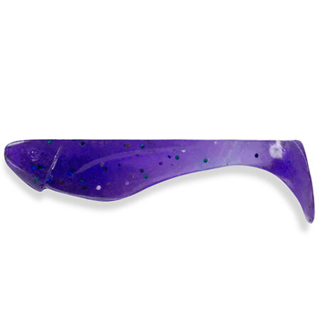 Fishup | Wizzy | 3.81 cm | Dark Violet/Peacock &amp; Silver | 10 stuks