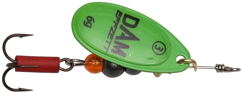 DAM | Fluo Spinner | Size 1 | 3 gram | Groen