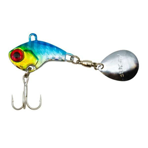 Senshu Tetracup Jig | Spinner | Blue/Silver | 65mm | Haakmaat 6 | 16g