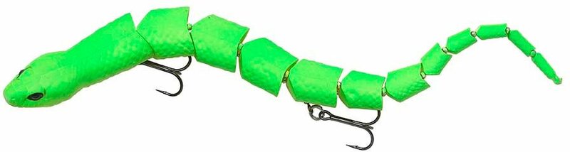 Savage Gear 3D Snake Green Fluo 30cm/57g