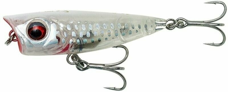 Savage Gear 3D Minnow Popper Crystal White