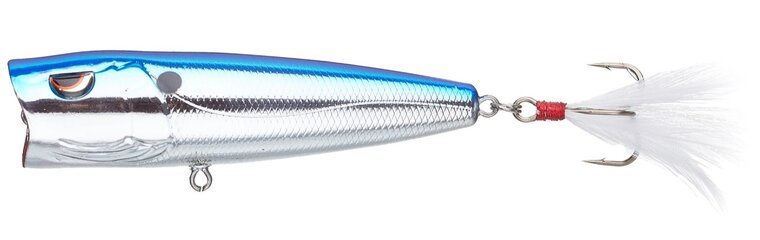 Spro | E Pop 80 | 8.0 cm - 14 gram | Chrome Blue