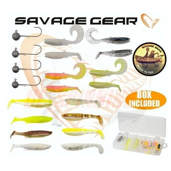 Savage Gear Perch Pro Kit M - 20 delig