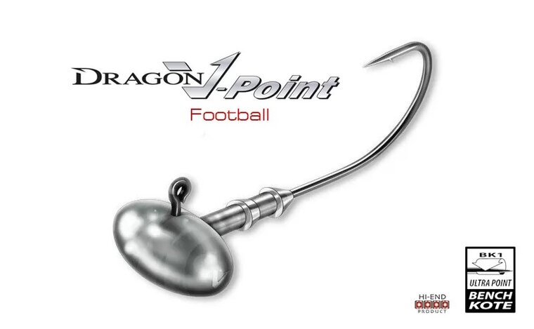 DRAGON | V-POINT | FOOTBALL | SIZE 3/0 | 12.5 GRAM | 3 PCS