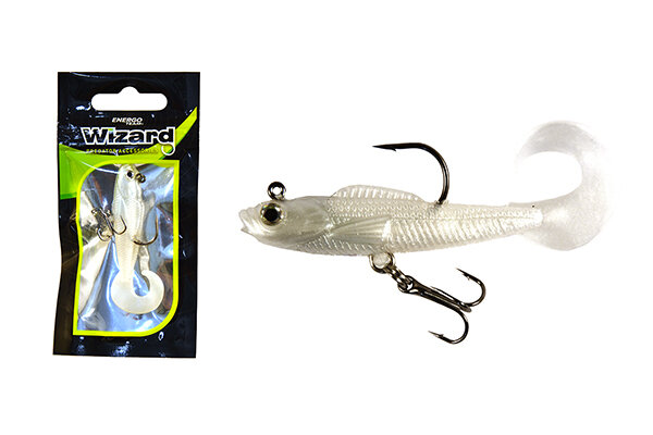 Wizard | Swimbait  | Twister | White | 5cm