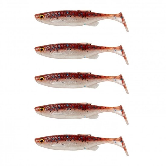 Savage Gear | Fat Minnow T-Tail Shad | 10.5cm - 11gram | 5 stuks | Smelt