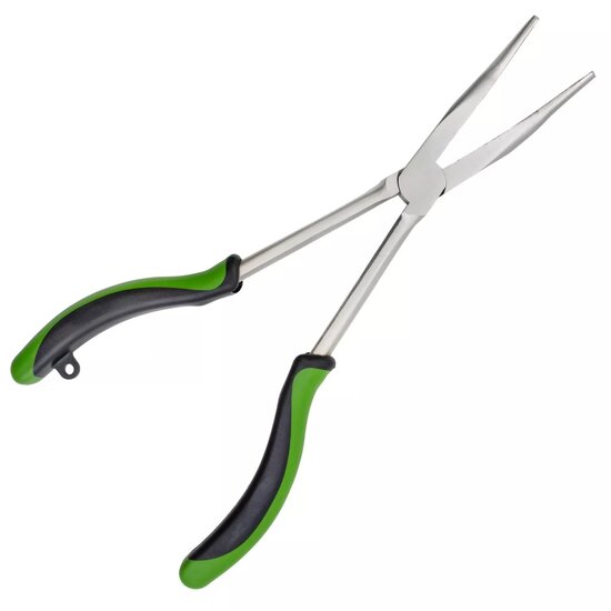 CATIX | Long Nose Plier | Bended | Onthaaktang -Carbon Staal | 28cm Lang