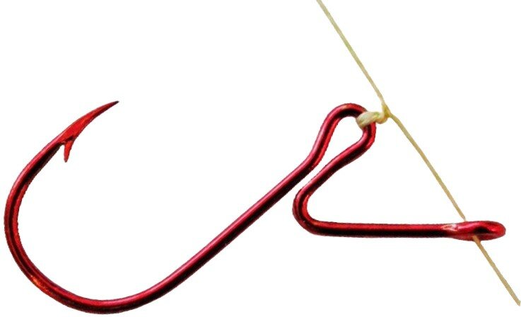 Stand Out | Drop Shot Hook | Size 1 | Red